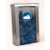 Zásobník INOX 392 mm na návleky s průhledným akrylovým čelem  INOX 392 mm – zásobník s akrylovým čelem pro snadnou kontrolu obsahu