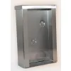 Dávkovač INOX 392 mm na jednorázové rukávníky s kulatým otvorem 001  INOX 392 mm – dávkovač na rukávníky s otvorem 001