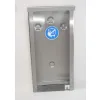 Dávkovač 517 mm s výdejním otvorem 002 pro kontrolované odebírání roušek  INOX 517 mm – varianta s otvorem 002 pro přesné vydávání roušek