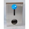 Nástěnný dávkovač INOX 392 mm na jednorázové rukávníky pro hygienické provozy  Dávkovač INOX 392 mm na jednorázové rukáv