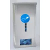 Nerezový box INOX 517 mm pro bezpečné uložení a výdej ochranných rukávníků  Nástěnný box 517 mm INOX pro hygienický výdej jednorázových rukávníků