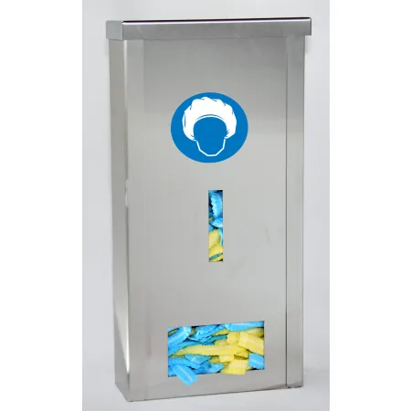 Zásobník INOX 517 mm na čepice s ergonomickým výdejním otvorem  INOX 517 mm – efektivní zásobník na čepice pro hygienické provozy