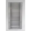 Detail kartáčované nerezové oceli INOX – precizní zpracování Povrch INOX – detail kvality zpracování NexArmor