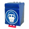 SecuBox Maxi – robustní konstrukce z ABS, ideální pro montáž na stěnu nebo volné umístění.  SecuBox Maxi – odolný box pro průmyslové provozy