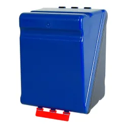 SecuBox Maxi – modrý box z ABS pro ukládání přileb, masek a ochranných pomůcek OOPP.SecuBox Maxi – největší box na ochra SecuBox Maxi – modrý box z ABS pro ukládání přileb, masek a ochranných pomůcek OOPP.SecuBox Maxi – největší box na ochra