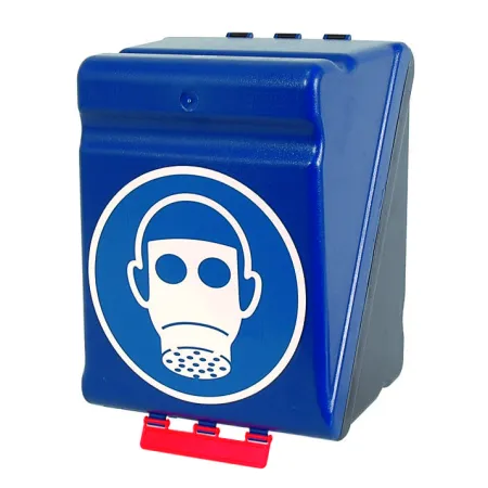 SecuBox Maxi – robustní konstrukce z ABS, ideální pro montáž na stěnu nebo volné umístění.  SecuBox Maxi – odolný box pro průmyslové provozy