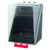 SecuBox Maxi – transparentní box z ABS pro ukládání přileb, masek a ochranných pomůcek OOPP. SecuBox Maxi – průhledný bo