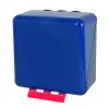 SecuBox Midi – modrý box z ABS pro hygienické ukládání osobních ochranných prostředků OOPP.
