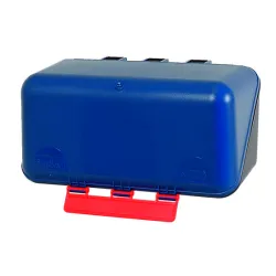 SecuBox Mini NexArmor – modrý box z ABS pro ukládání osobních ochranných prostředků OOPP
