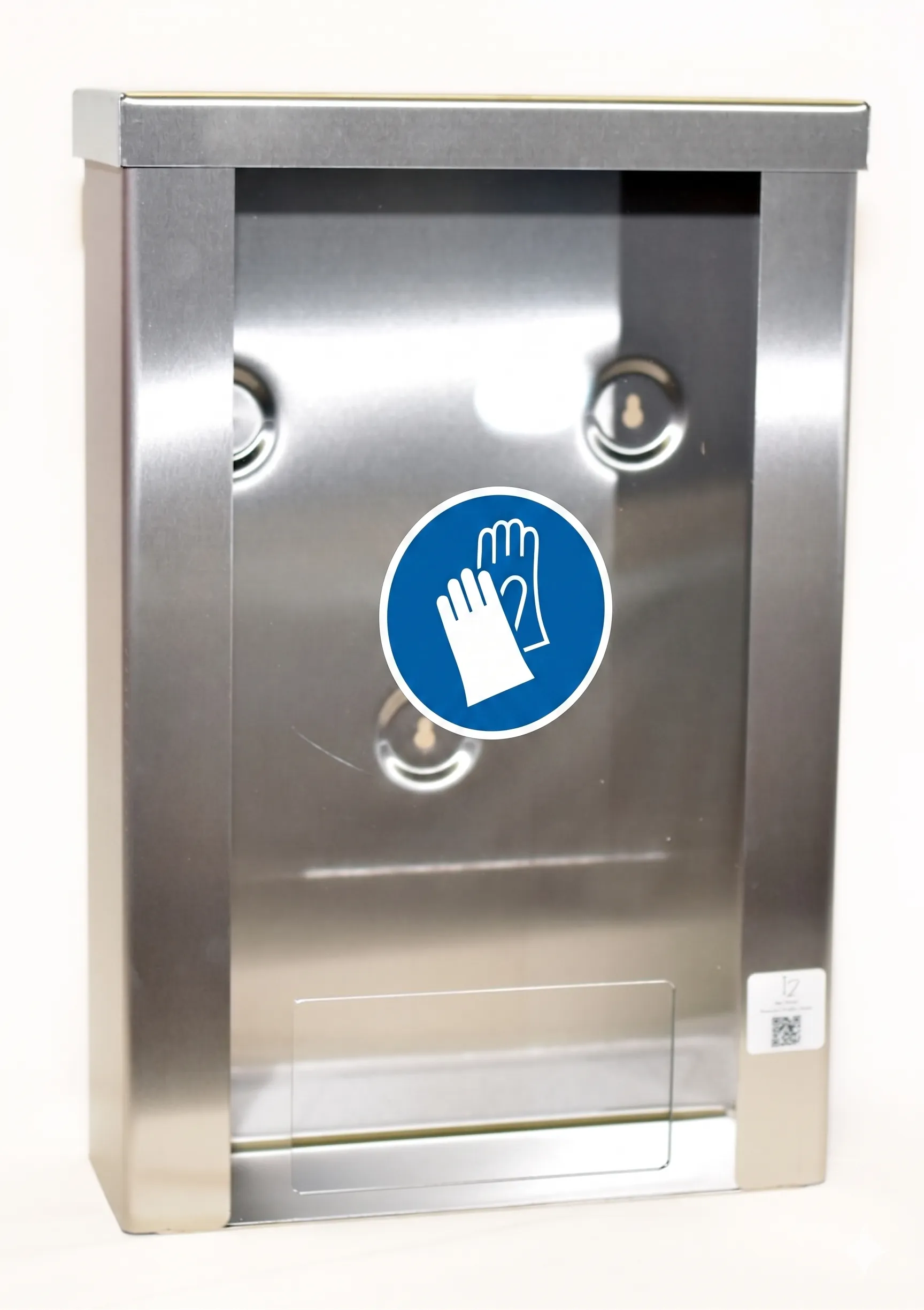 GloveSafe Akryl 392 – nástěnný dávkovač rukavic s průhledným akrylovým čelem, SKU ES03GS002