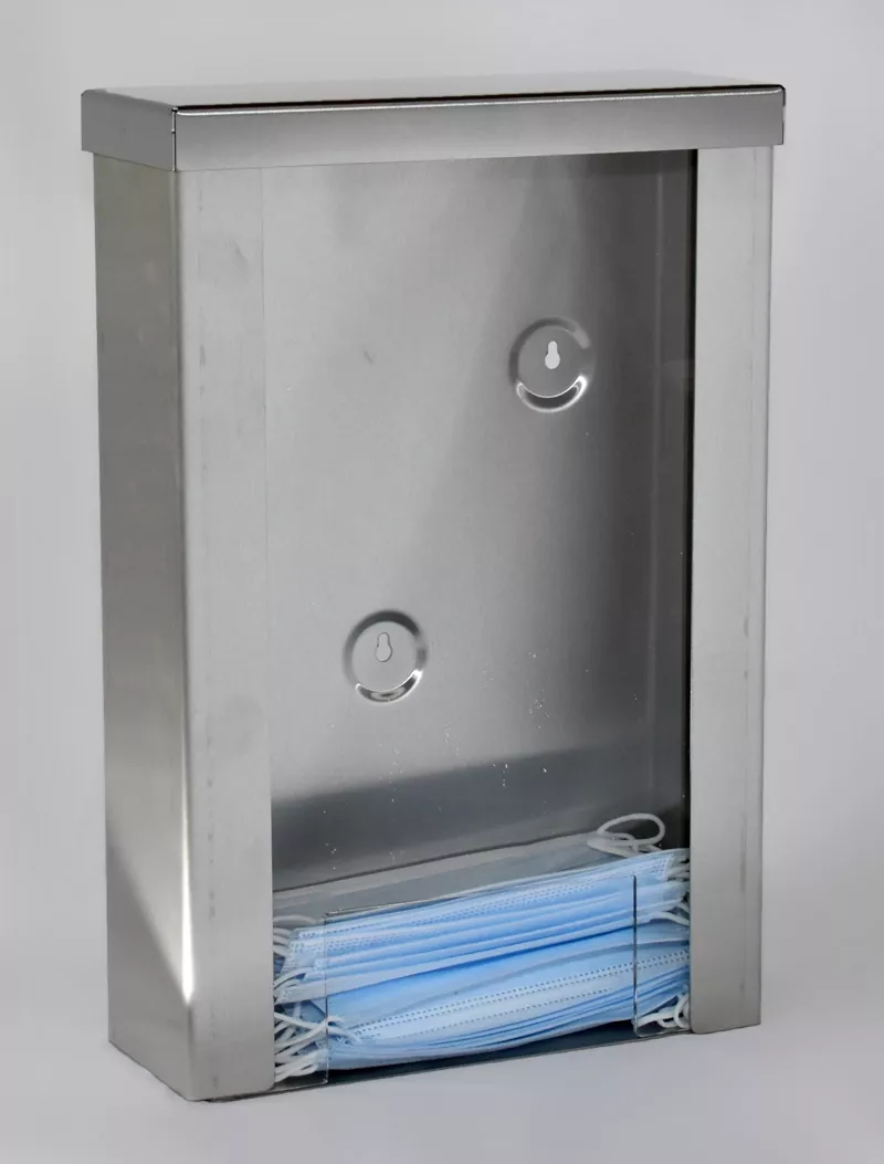 MaskSafe Akryl 392 – nástěnný dávkovač s průhledným akrylovým čelem, SKU ES03MS003