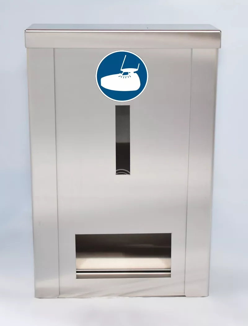SafeStep INOX 392 ESS03ES002 – SafeStep INOX 392 s piktogramem „používej návleky na obuv“