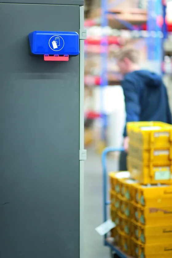 SecuBox Mini – kompaktní zásobník OOPP pro jednu pracovní stanici