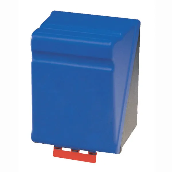SecuBox Maxi modrý – velký zásobník OOPP 236 × 315 × 200 mm – centrální výdejní místo BOZP