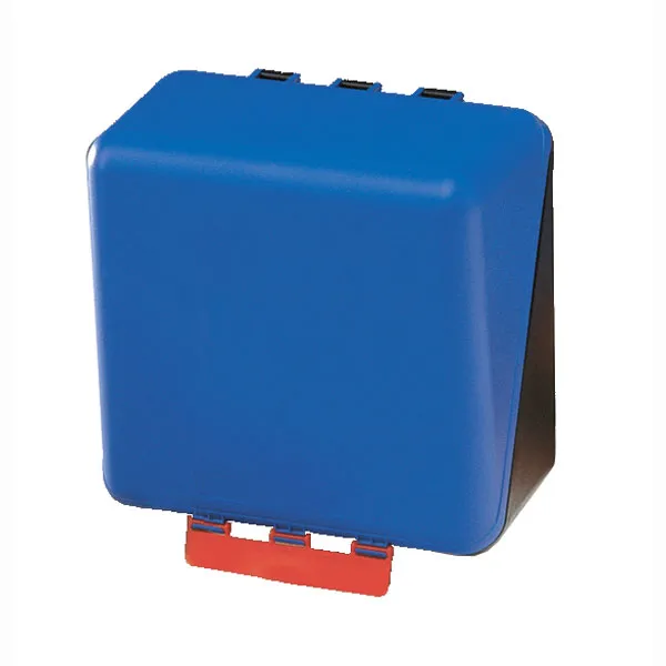 SecuBox Midi modrý – nástěnný zásobník OOPP 236 × 225 × 125 mm