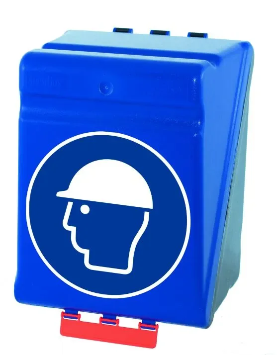 SecuBox Maxi modrý 4306100 – nástěnný zásobník, ochrana hlavy