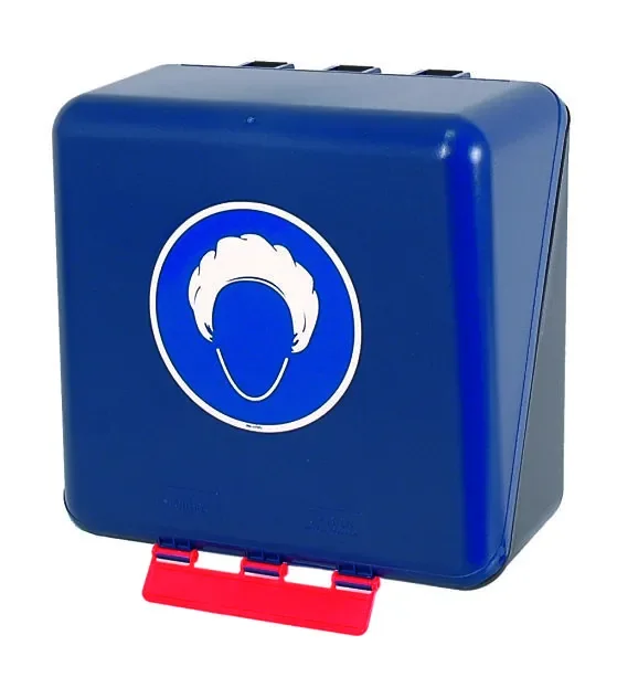 SecuBox Midi modrý 4216100 – nástěnný zásobník, ochrana hlavy