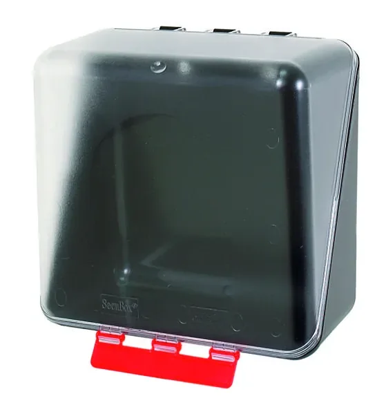 SecuBox Midi transparentní 4200200 – nástěnný zásobník, bez piktogramu