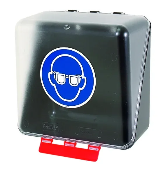 SecuBox Midi transparentní 4201200 – nástěnný zásobník, ochrana zraku