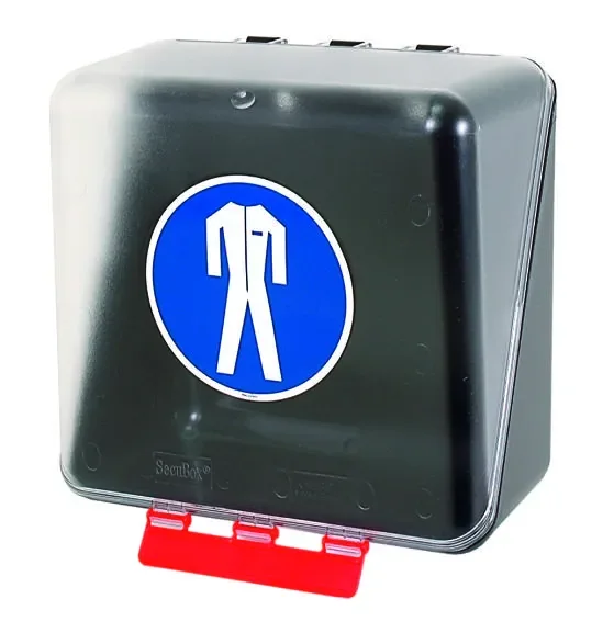 SecuBox Midi transparentní 4214200 – nástěnný zásobník, ochranný oděv