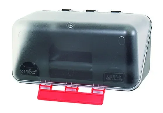 SecuBox Mini transparentní 4100200 – nástěnný zásobník v neutrálním provedení bez znaku příkazu