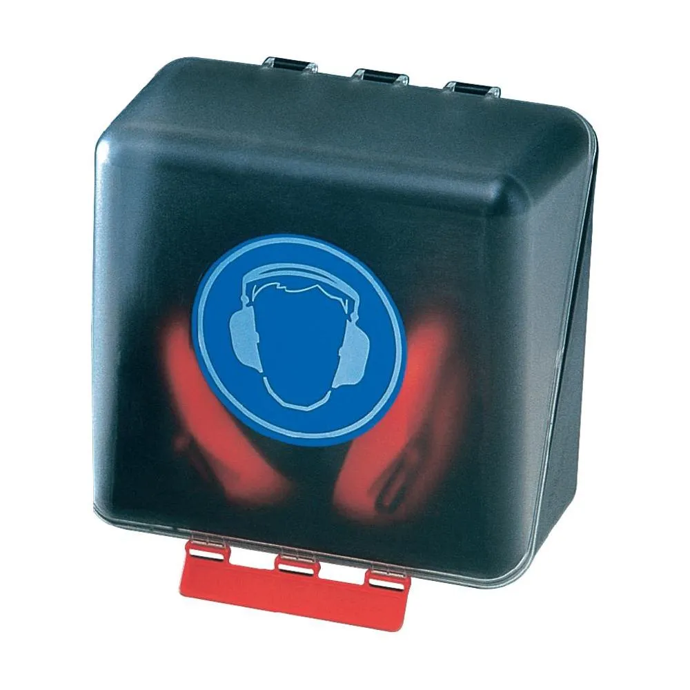 SecuBox Midi transparentní SKU 4200200 – zásobník BOZP s průhledným víkem